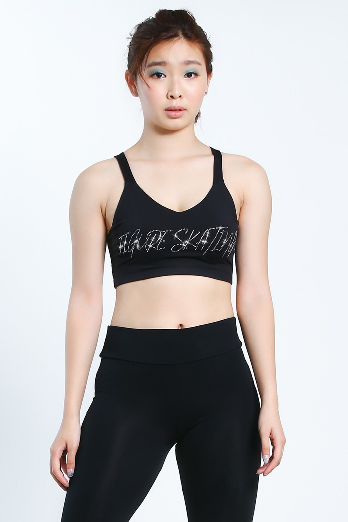 Classic XAMAS Figure Skating Training Sports Top - Shelf Bra