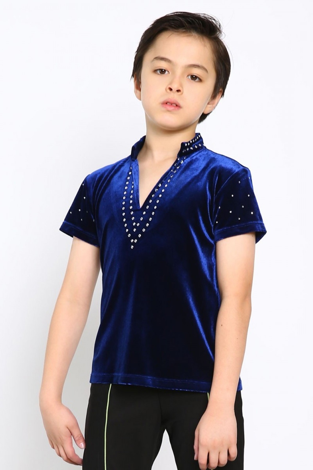 Trendy Pro XAMAS Nick Skating Top - Navy Glitter