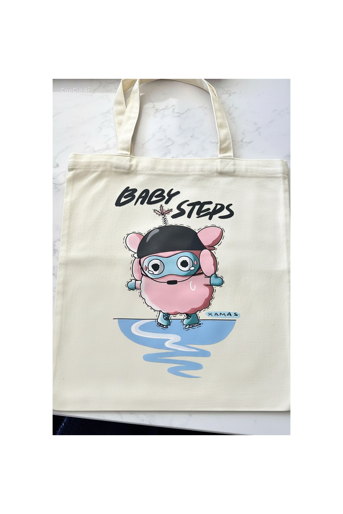 SAMXAM Baby Steps Tote Bag