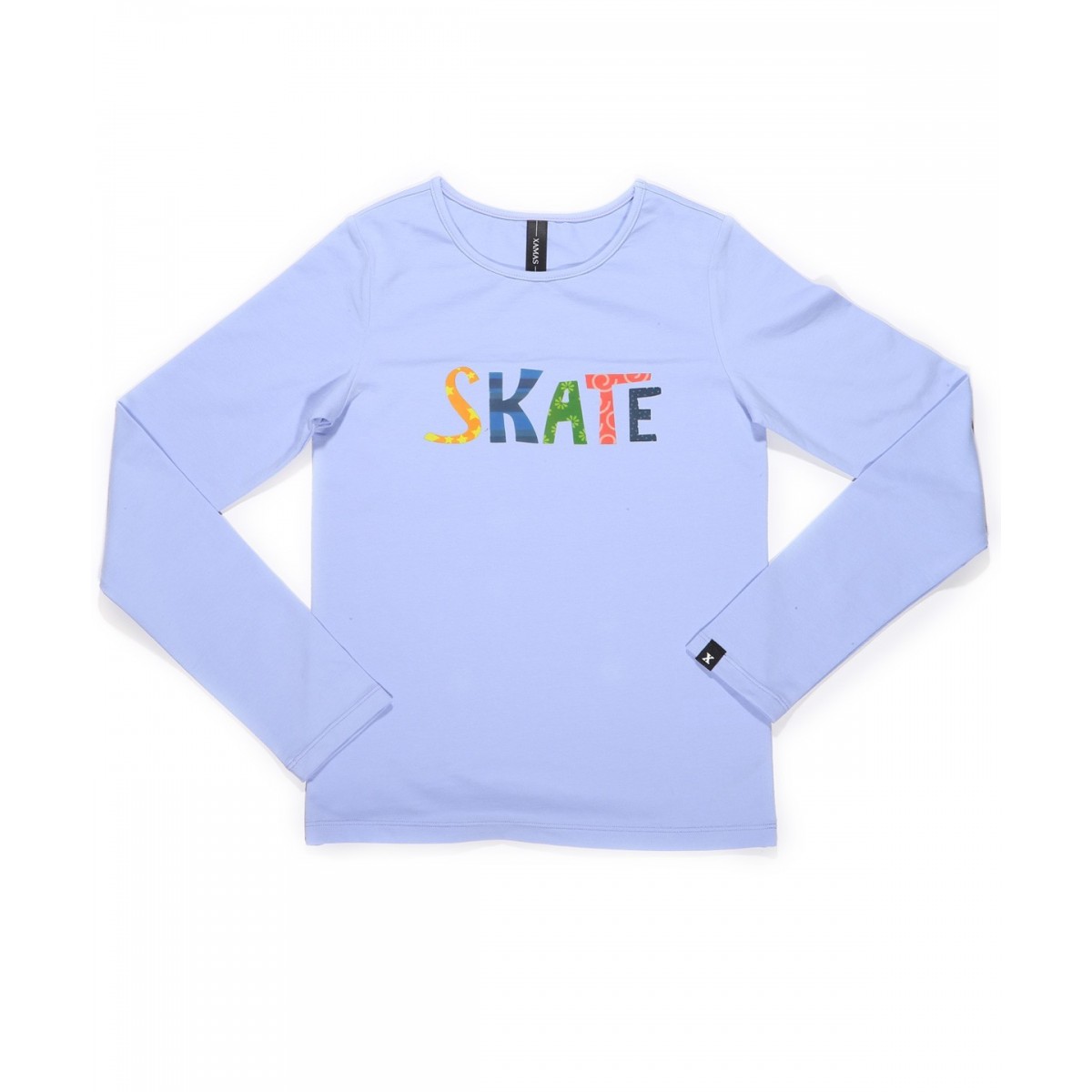 Graphic fun skate long sleeve daily skating tee