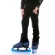 青春时尚 男滑冰员必备高弹丝绒滑冰裤