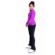 青春时尚 XAMAS Purple Glitter 滑冰训练裤