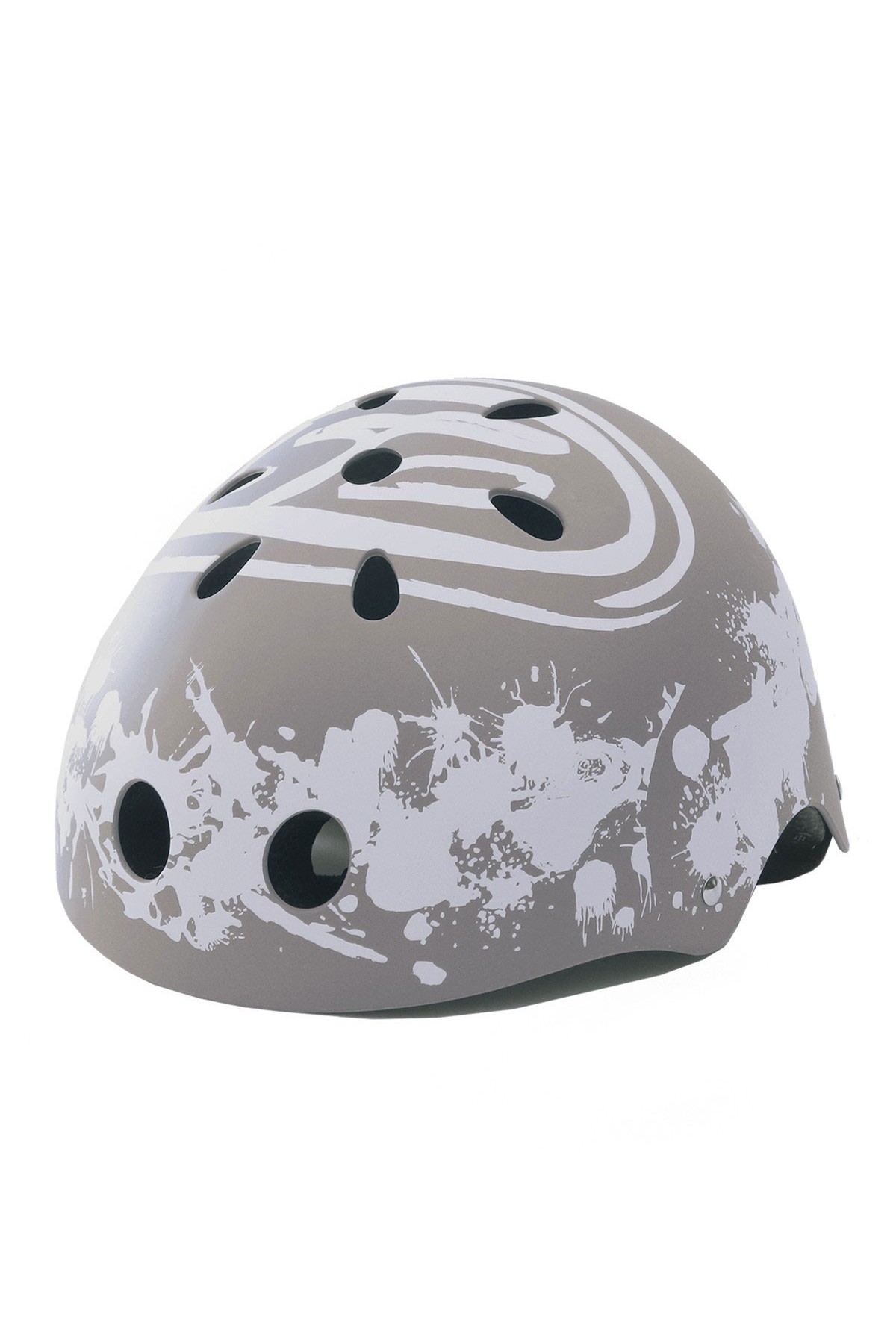 Premium Pro Skating Helmet Energy Splash - Light Grey