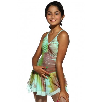 Trendy Pro Adeliza Figure Skating Dress - Brown