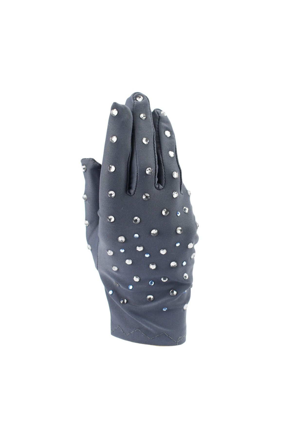 Trendy Pro Adults Crystals Perfomance Gloves - Dark Grey