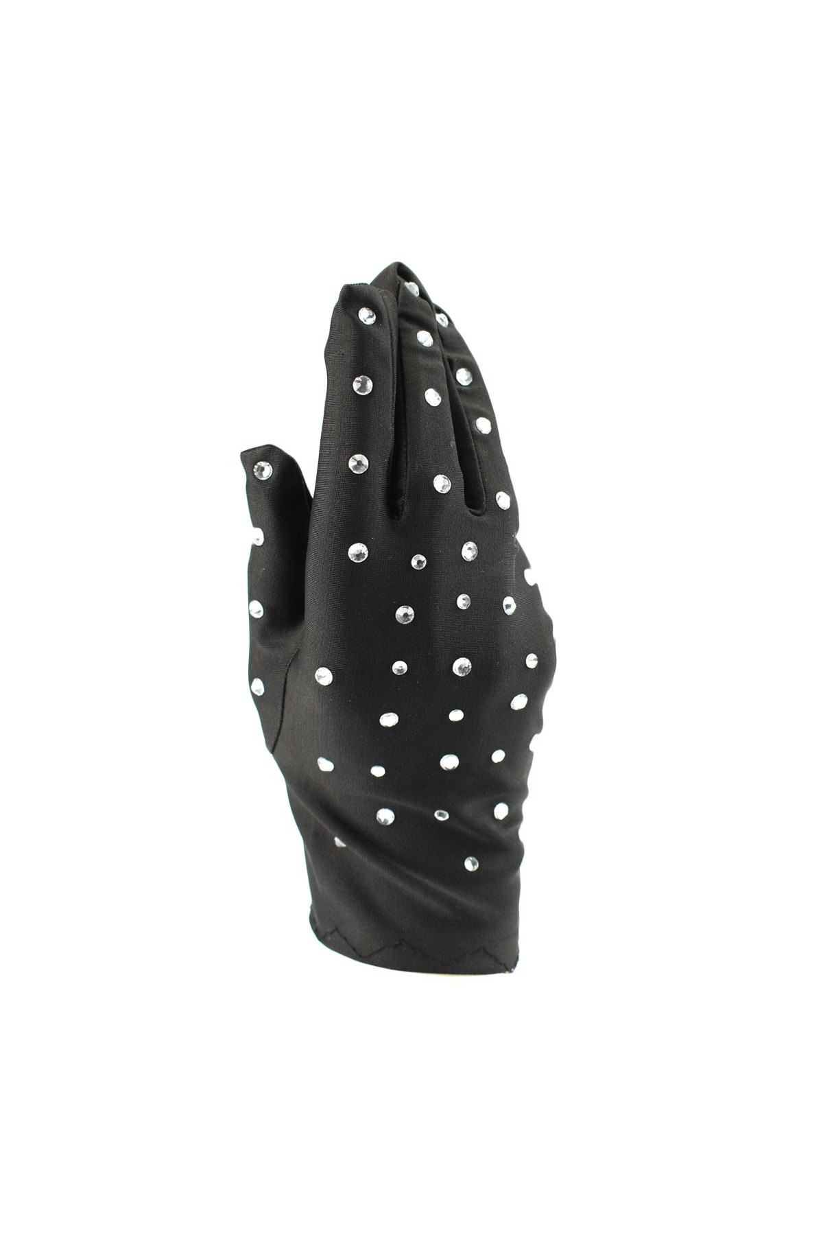 Trendy Pro Adults Crystals Perfomance Gloves - Black