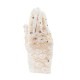 Trendy Pro Adults White Lace Crystals Performance Gloves