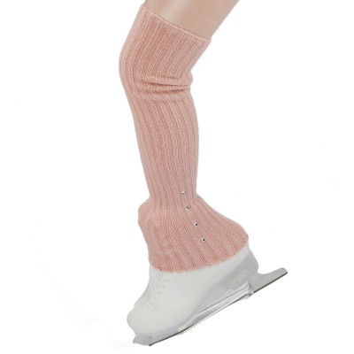 Trendy Pro XAMAS Skater Crystal Leg Warmers - Dusty Pink
