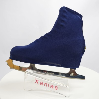 Lycra boot cover - figure skating - deep sea series - Dark Blue