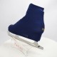 Lycra boot cover - figure skating - deep sea series