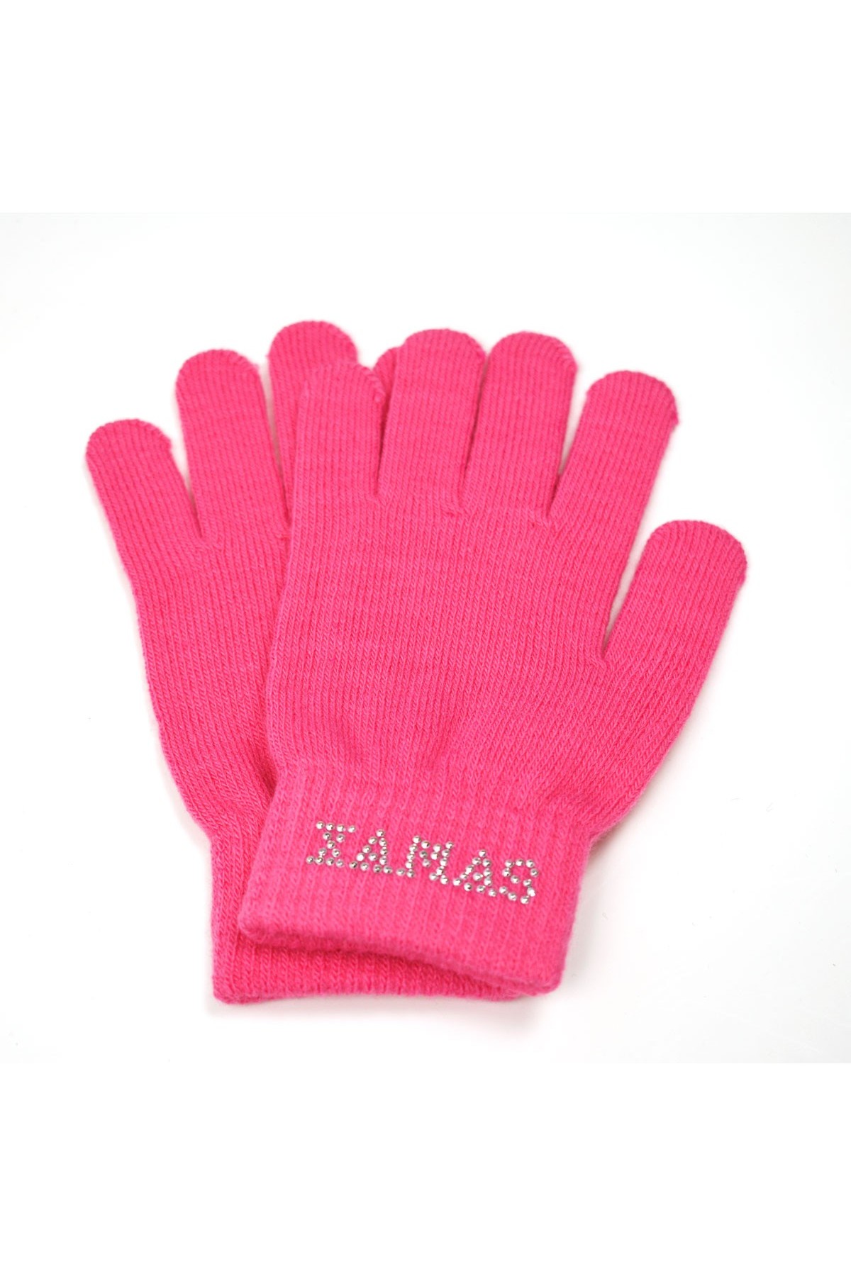 Classic XAMAS ICE SKATING Knitted Gloves