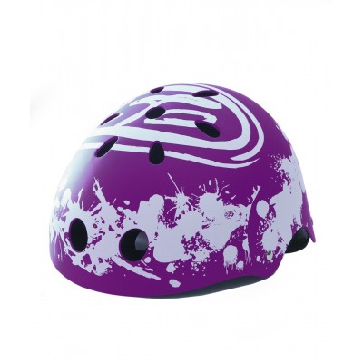 Premium Pro Skating Helmet Energy Splash - Purple