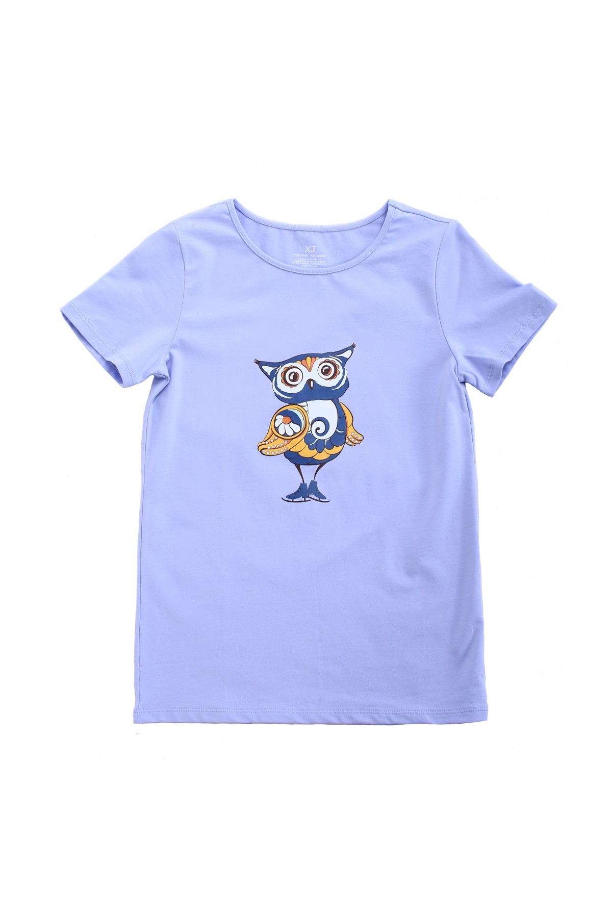 Classic XAMAS Skating Owl T-Shirt - Lavender