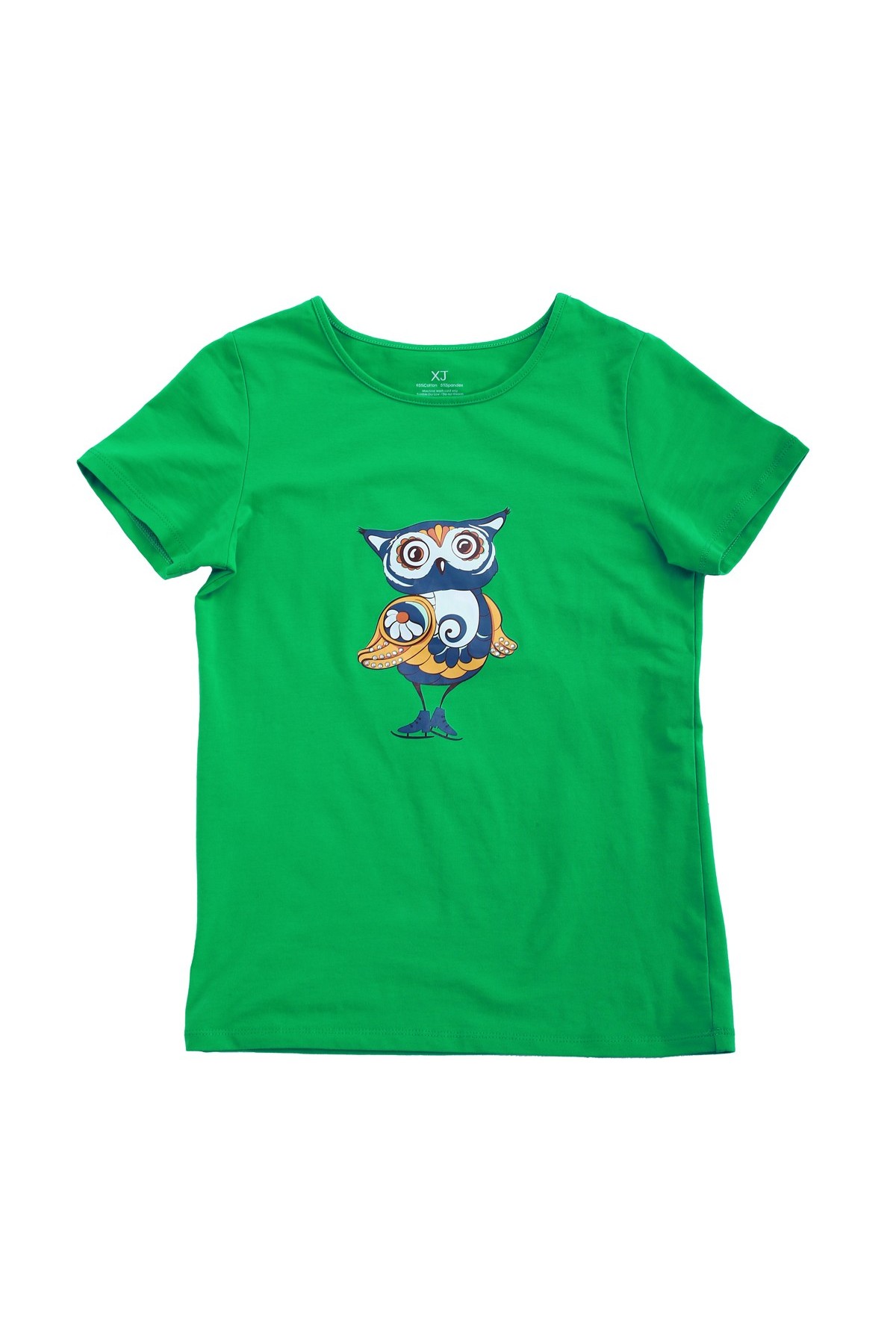 Classic XAMAS Skating Owl T-Shirt - Green