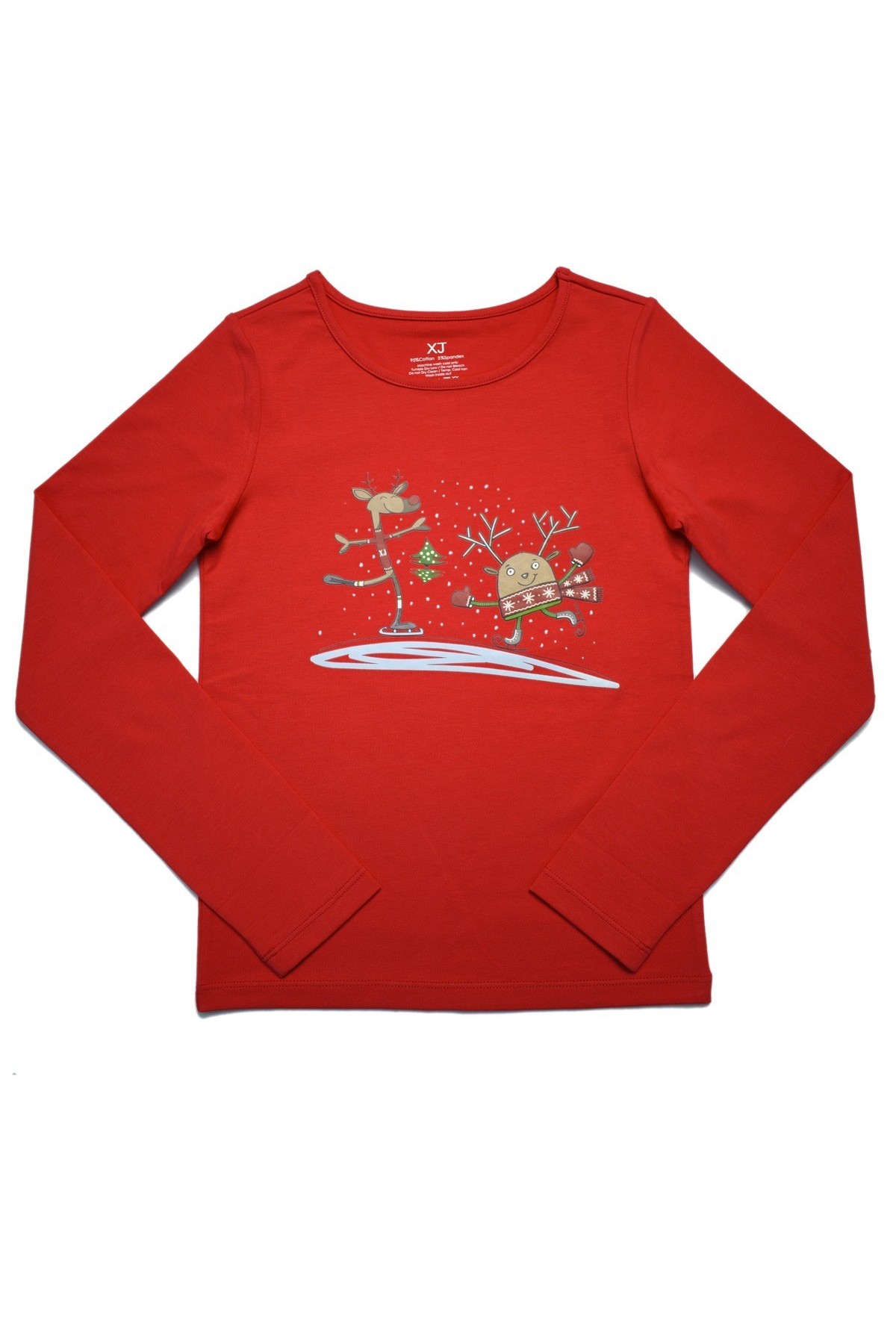 Classic XAMAS Xmas 2 Friends Tee - Red