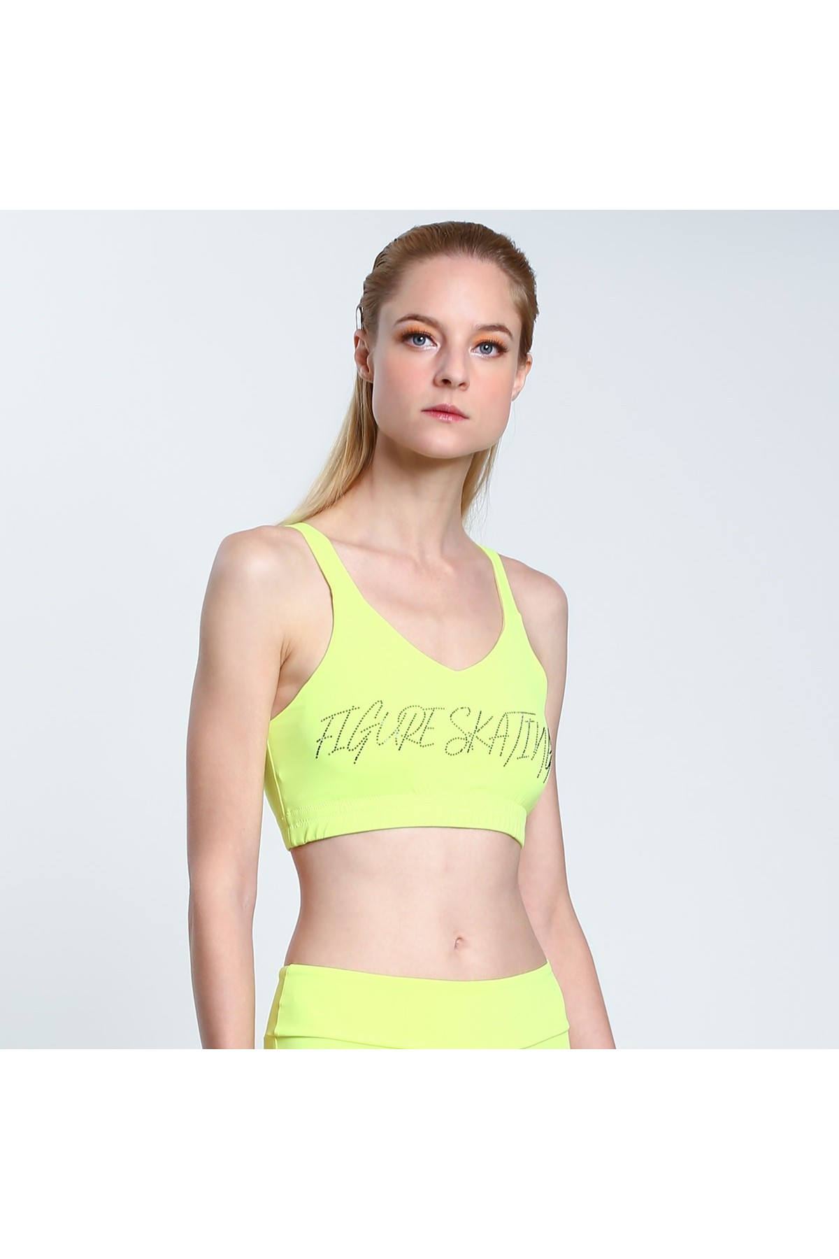 Trendy Pro XAMAS Figure Skating Training Sports Top - Shelf Bra