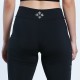 Classic Mid-high Waist Snowflakes Skating Pants - OTH