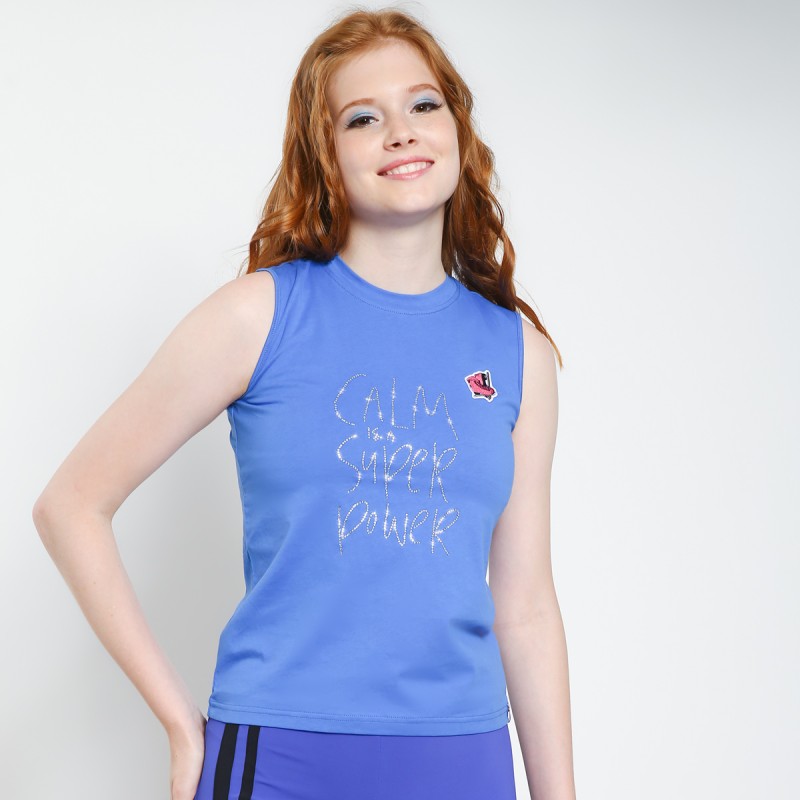 Classic XAMAS Powerful Girl Sleeveless Tee - XAMAS