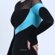 Premium Pro XAMAS Blue Swirl Skating Body Suit