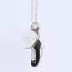 Skate Silver Necklace