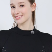 Classic Diamond Figure Skating Practice Dress - no inner panty/shorts