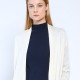 Ladies Knitted Long-sleeve Long Cardigan 100% Cashmere