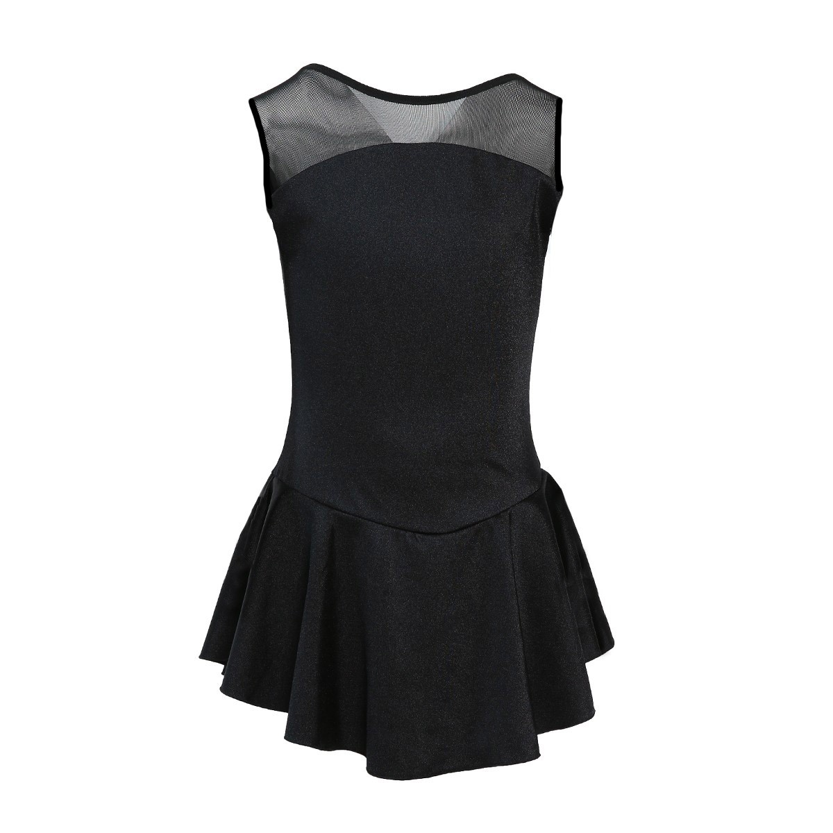 Classic Sleeveless Figure Skating Dress