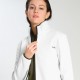 XAMAS Lyra Trendy Fleece Training Sports Jacket - Bright White