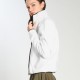 XAMAS Lyra Trendy Fleece Training Sports Jacket - Bright White