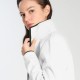 XAMAS Lyra Trendy Fleece Training Sports Jacket - Bright White