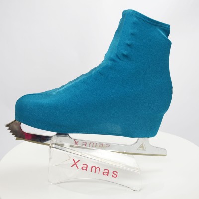 Lycra boot cover - figure skating - deep sea series - Aquamarine