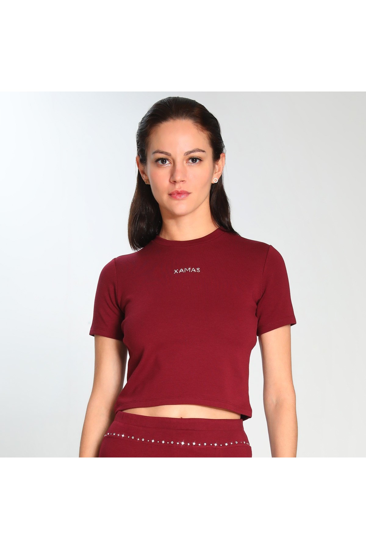 Trendy Pro XAMAS Crystal Crop Top