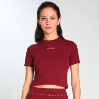 Trendy XAMAS Laura Crystal Training Crop Top