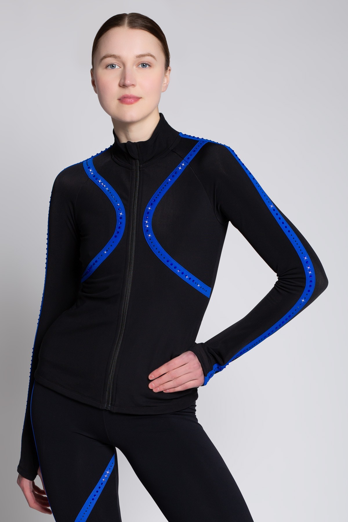XAMAS Premium Stage Michelle Skater Jacket - Sustainable - Thumbhole