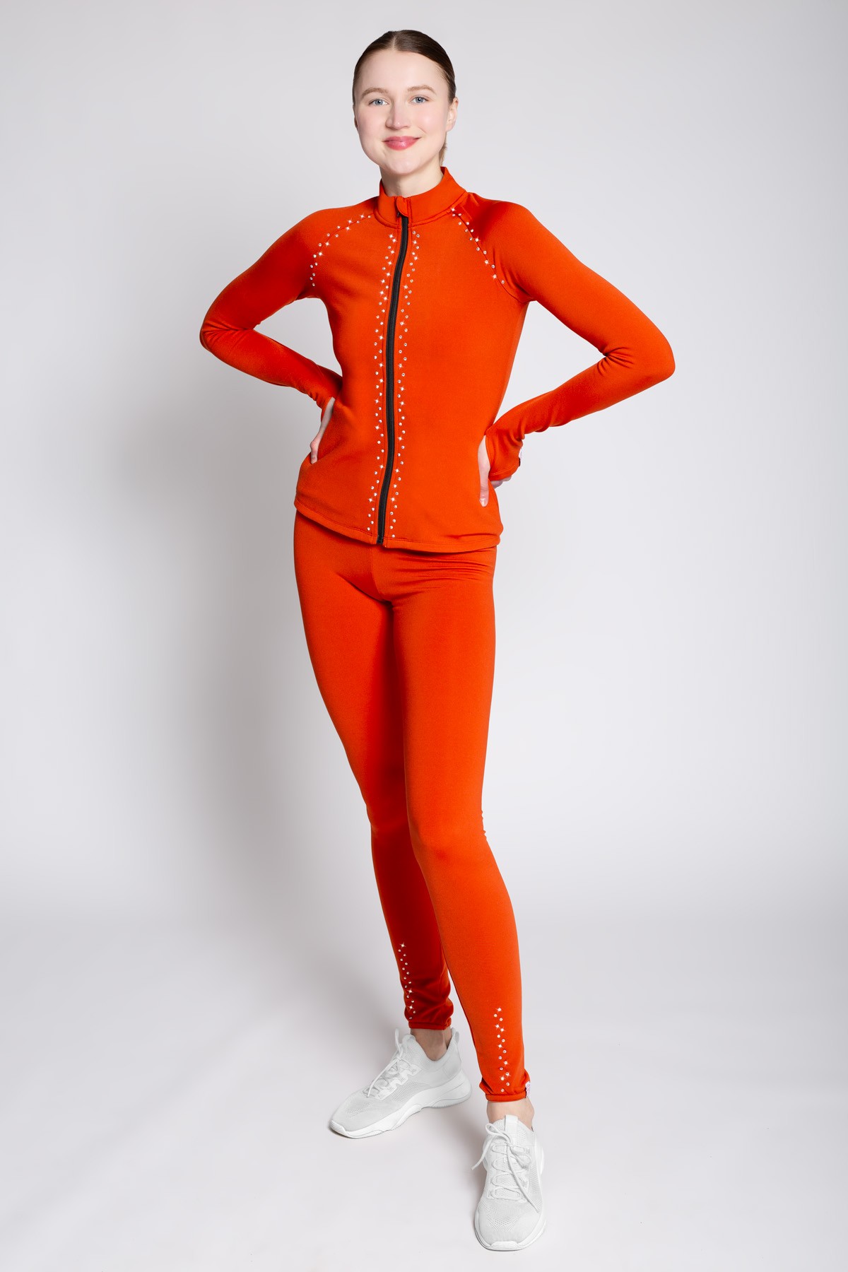 XAMAS Nancy Royal Brushed Over-The-Heel Skating Pants