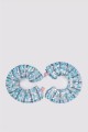 CoCo Sequin Blue Checks Blade Covers