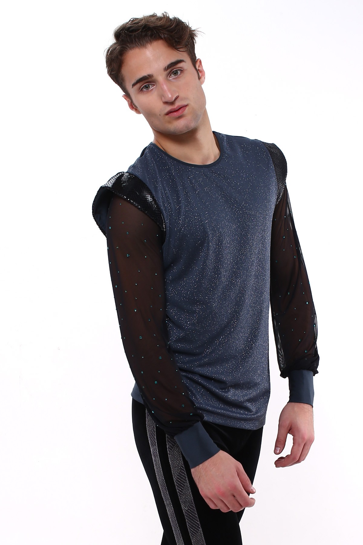 Trendy Pro XAMAS Michael Skating Top - Dark Grey