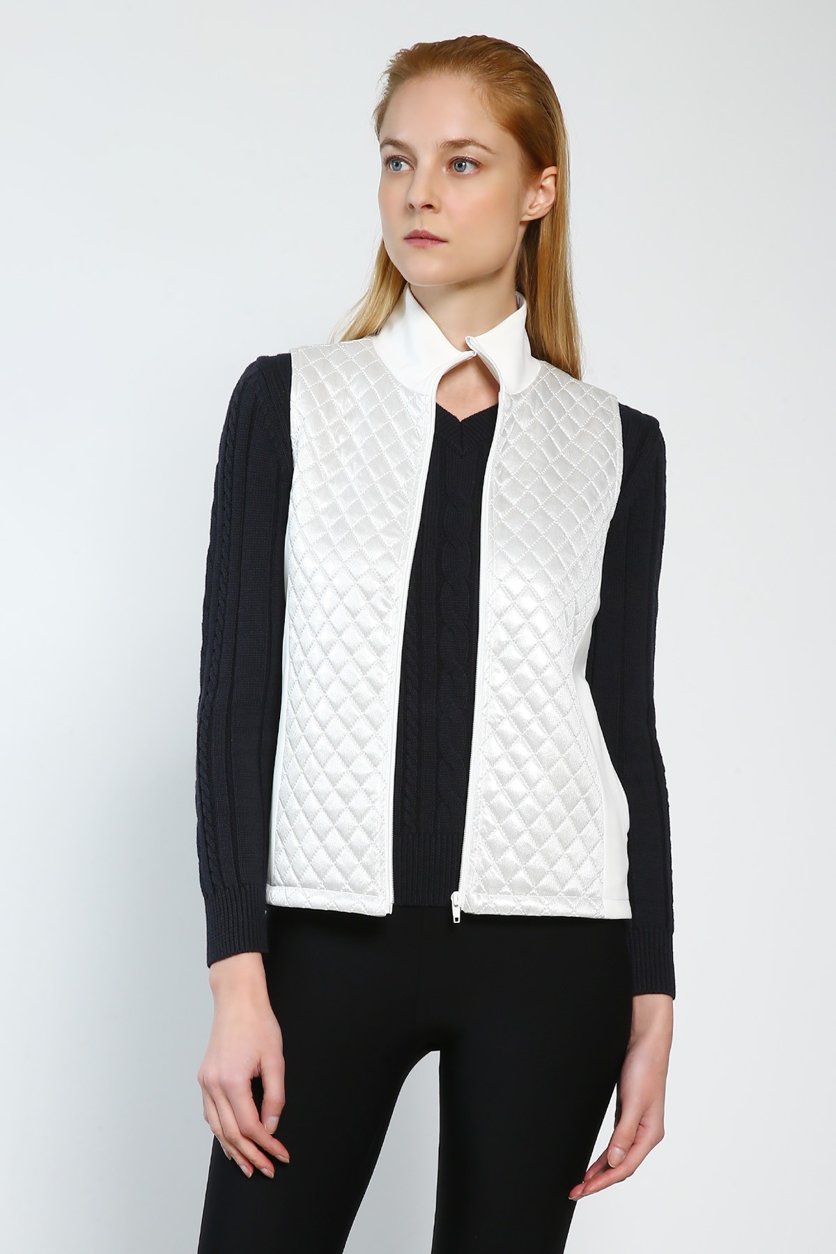 Premium Pro XAMAS Pearl Aura Sports Gilet - White