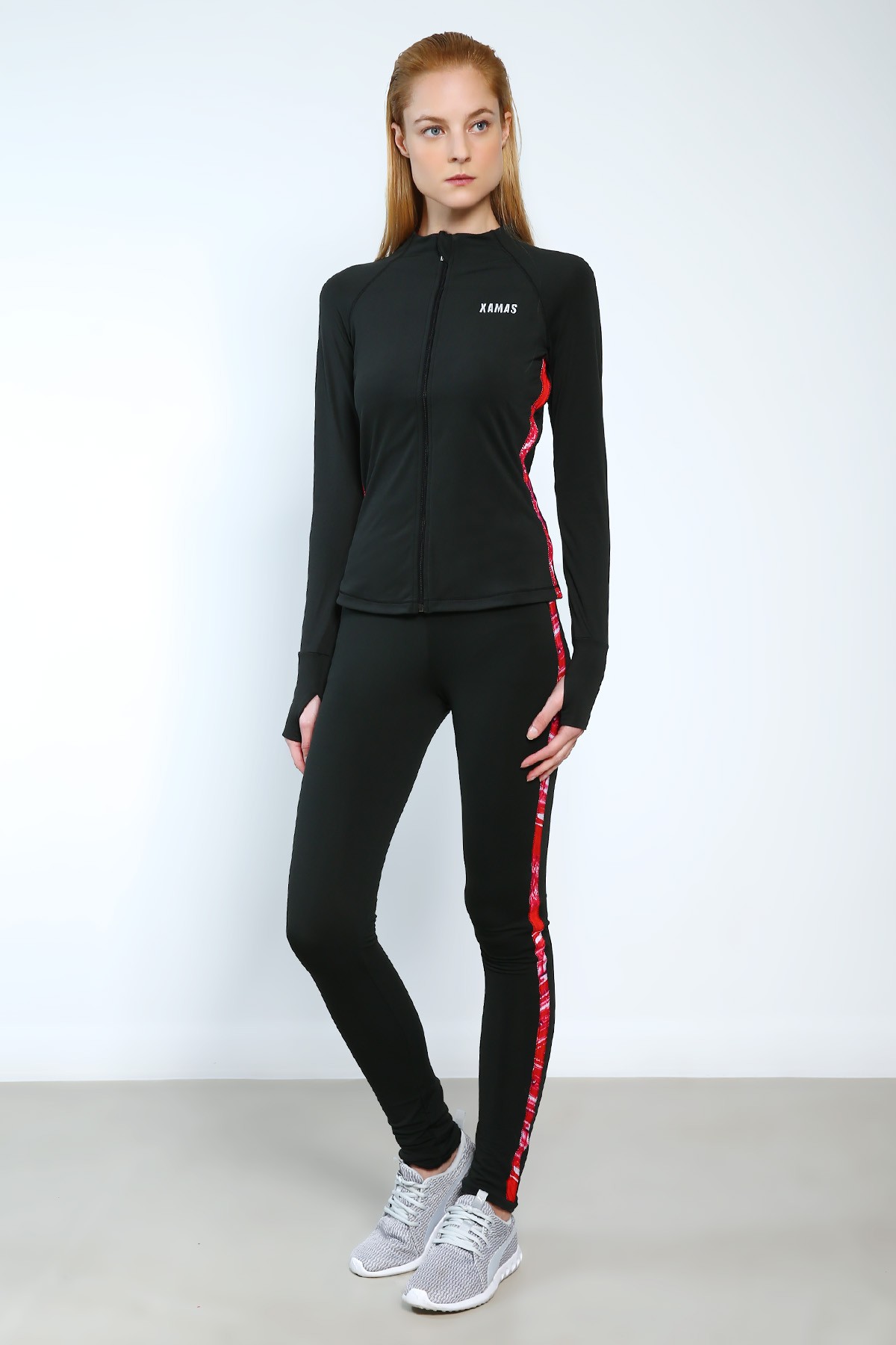 Trendy Pro XAMAS Red Agate Skating Pants - Black