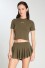 Trendy Pro XAMAS Crystal Crop Top