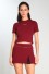 Trendy XAMAS Laura Crystal Training Crop Top