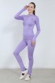 Classic XAMAS Marion High-waist Two-way Training Pants - OTH-Off-ice Lightly Brushed