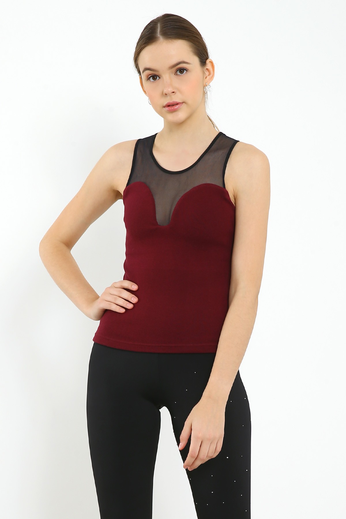 Shakina Deluxe Sports Top - Knitted Tencel™ - Shelf Bra