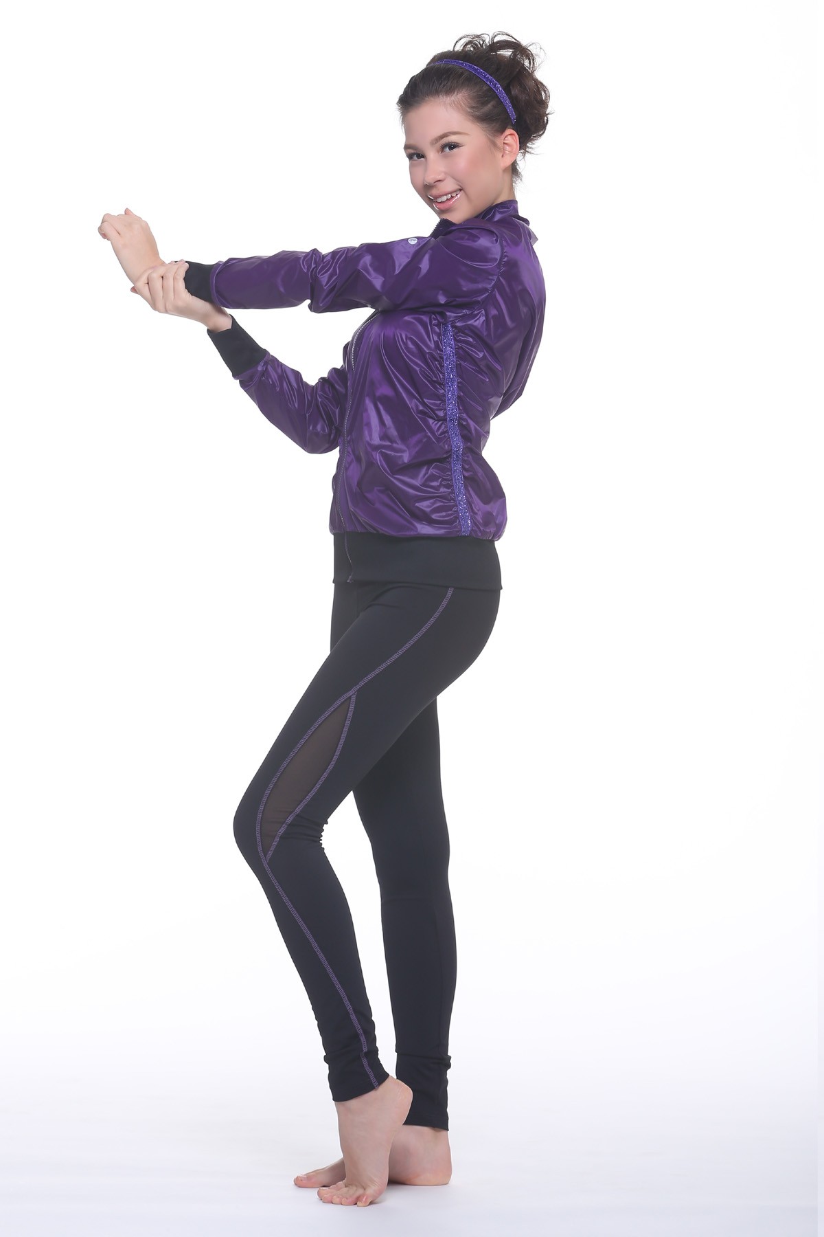 Classic XAMAS Falcon Leggings - Violet