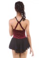 Trendy Pro Scarlet Figure Skating Dress